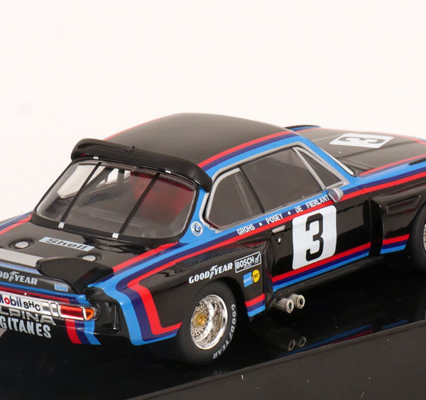 BMW 3.5 CSL Gr.5 No.3, 6Hrs Silverstone 1976 Grohs/de Fierlant 1-43 Ixo Models