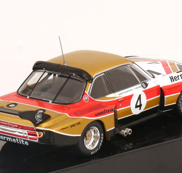 BMW 3.5 CSL Gr.5 No.4, 6Hrs Silverstone 1976 Fitzpatrick/Walkinshaw 1-43 Ixo Models