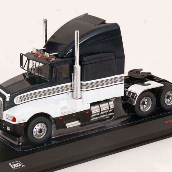 Kenworth T600A 1986 Zwart / Wit 1-43 Ixo Models