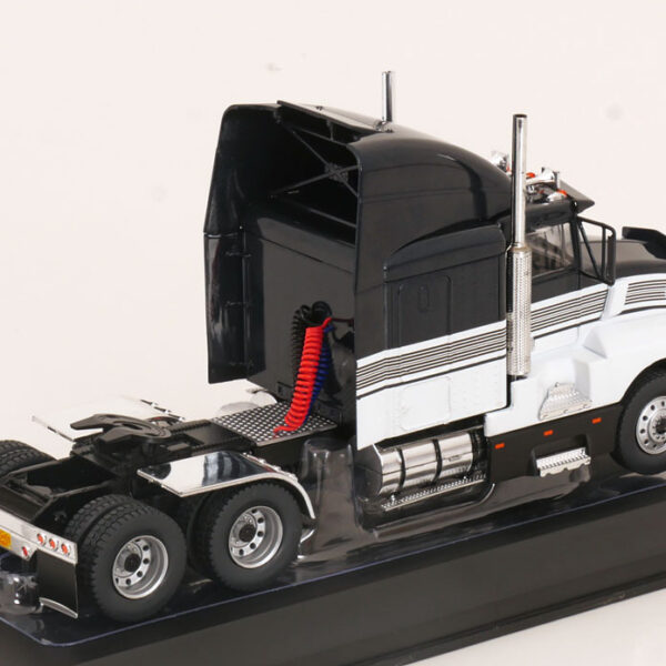 Kenworth T600A 1986 Zwart / Wit 1-43 Ixo Models