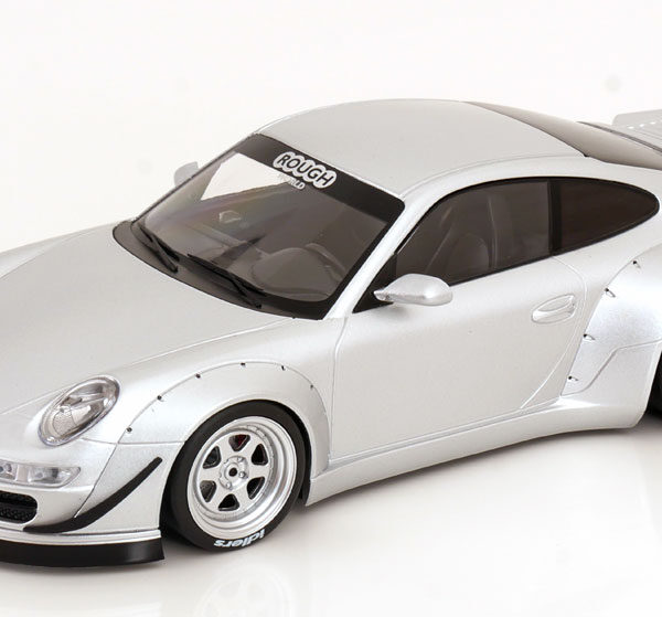 Porsche 911 (997) RWB Zilver 1-18 Ixo Models