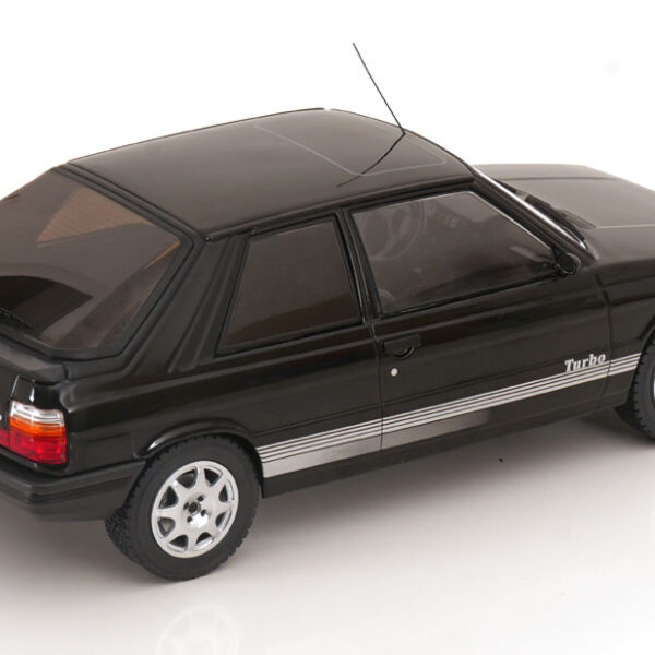 Renault 11 Turbo 1987 "Custom" Zwart 1-18 Ixo Models