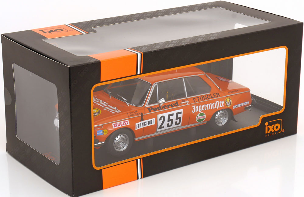 BMW 2002 No.255, Rally Monte Carlo 1973 