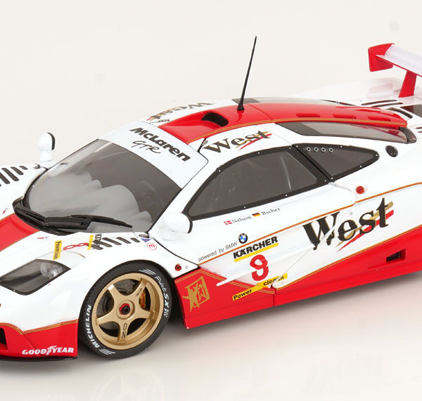 McLaren F1 GTR No.8, BPR GT 1995 "West" Price/Bascher 1-18 Solido