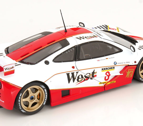 McLaren F1 GTR No.8, BPR GT 1995 "West" Price/Bascher 1-18 Solido