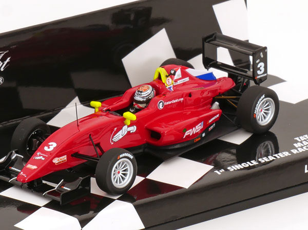 Tatuus FA010B 1st Single Seater Race Florida 2014 Max Verstappen 1-43 Minichamps Limited 504 Pieces (Resin)