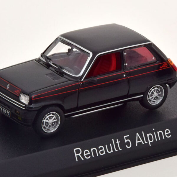 Renault 5 Alpine 1977 Zwart 1/43 Norev