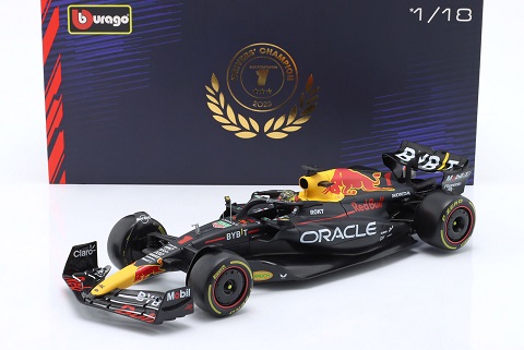 Red Bull RB19 #1 Max Verstappen 2023 „With Dispaly Case“ 1-18 Burago Limited Edition