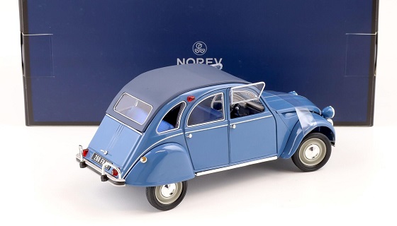 Citroen 2CV Azam 1966 Cyclades Blue 1-18 Norev Limited 200 Pieces