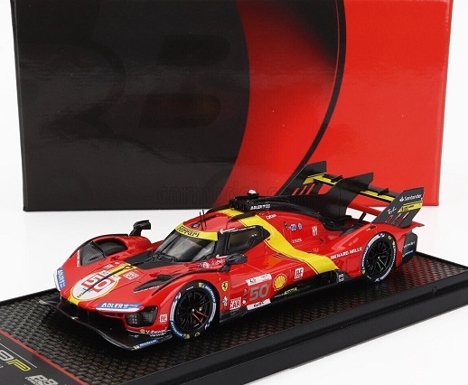 Ferrari 499P Hypercar #50 Le Mans 2023 Fuoco-Molina-Nielsen 1-43 BBR-Models Limited 119 Pieces