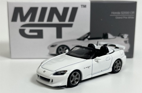 Honda S2000 (AP2) CR (LHD) Grand Prix White 1-64 Mini GT