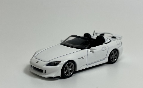 Honda S2000 (AP2) CR (LHD) Grand Prix White 1-64 Mini GT