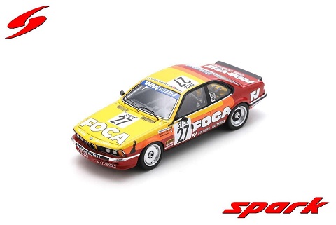 BMW 635 CSi #27 24 Hrs Spa 1983 F.Hesnault / P.F.Rousselot / P.Dermange 1-43 Spark