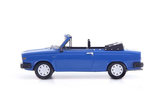 Volvo 66 GL 1980 Convertible Blauw 1-43 Autocult (Resin)