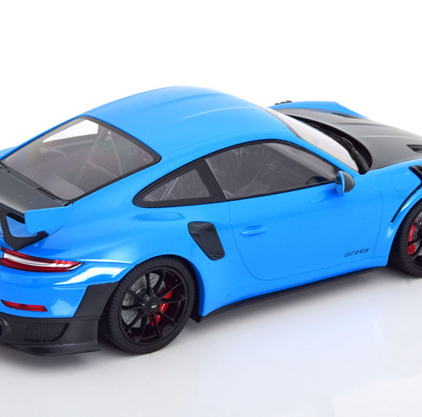 Porsche 911 (991 II) GT2 RS 2018 Blauw 1-18 Minichamps Limited 504 Pieces