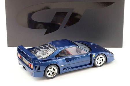 Ferrari F40 1987 Blauw Metallic 1-18 GT Spirit Limited 999 Pieces (Resin)