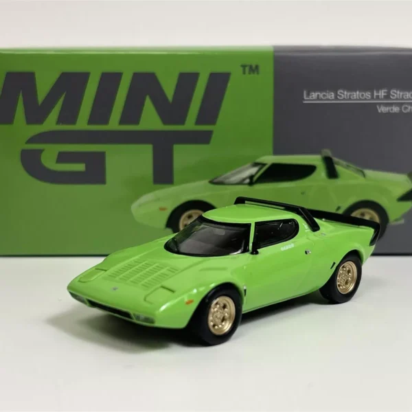 Lancia Stratos HF Stradale Groen 1-64 Mini GT