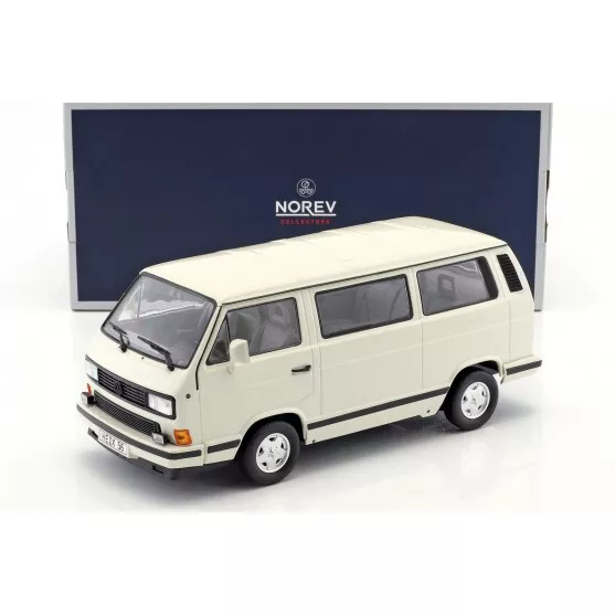 Volkswagen T3 Bus "White Star" 1990 Wit 1-18 Norev Limited 1000 Pieces