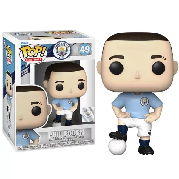 Funko Pop! Football: Manchester City Figure Phil Foden (Inkl.Protector) Funko