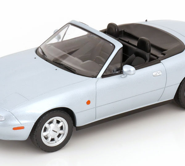 Mazda MX-5 1989 Zilver 1/18 Norev