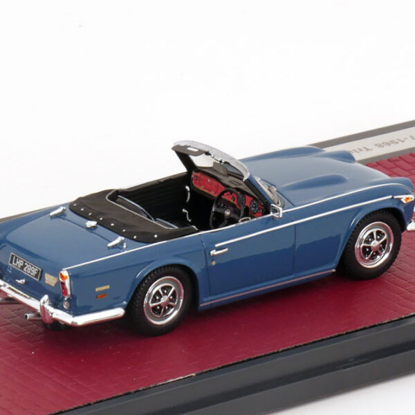 Triumph TR5 PI Roadster 1967-1968 Blauw 1-43 Matrix Scale Models Limited 408 Pieces (Resin)