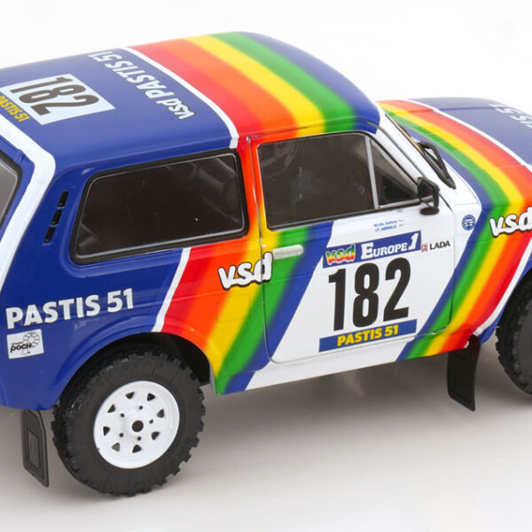 Lada Niva #182 Rallye Paris-Dakar 1982 Jean-Pierre Jabouille, Michel Sardou 1:18 Solido