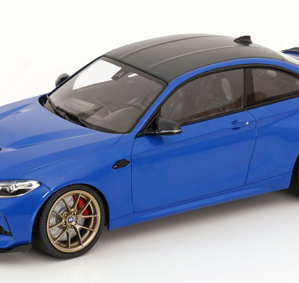 BMW M2 CS (F87) 2020 Blauw 1-18 Minichamps