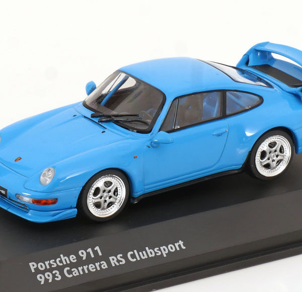 Porsche 911 (993) RS Clubsport 1993-1995 Blauw 1-43 Solido