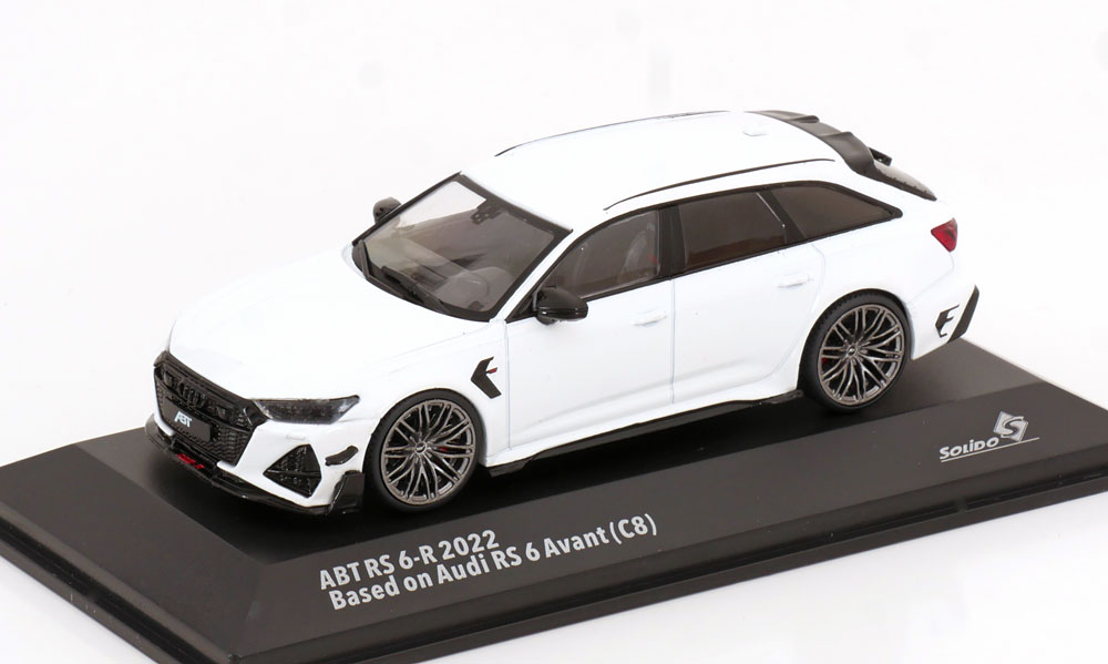 Audi RS6-R Abt 2022 Wit 1-43 Solido