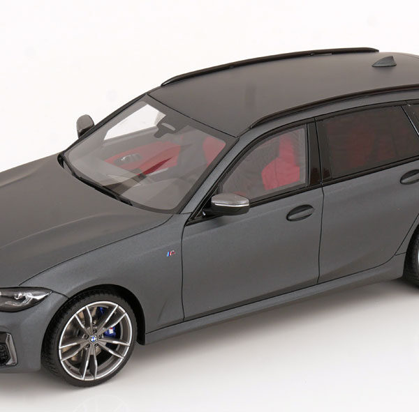 BMW M340i XDrive Touring 2019 Matgrijs Metallic 1-18 GT Spirit Limited 999 Pieces (Resin)