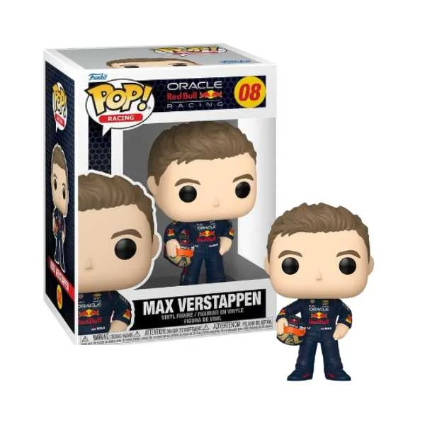 Funko Pop Racing: Max Verstappen met Helm Funko Pop (Inkl.Protector) Funko #08