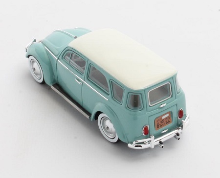 Volkswagen Fusca SW Prototype 1962 Turquoise 1-43 Matrix Scale Models Limited 408 Pieces (Resin)