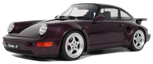 Porsche 911 (964) Turbo S 1992 Purple Metallic 1-12 GT Spirit (Resin)