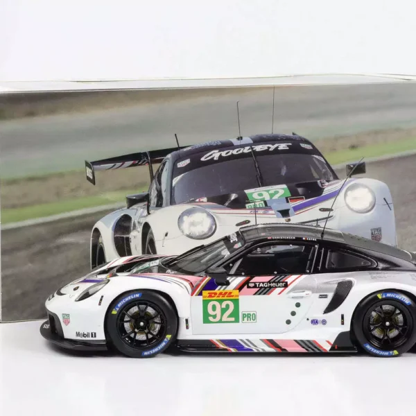 Porsche 911 RSR #92 WEC Last Race 8Hrs Bahrain 2022 Kevin Estre, Michael Christensen 1:18 Ixo Models