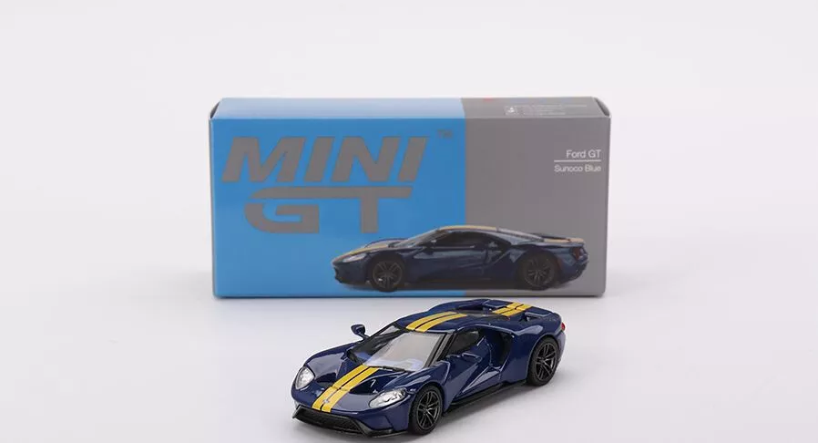 Ford GT (LHD) Sunoco Blue 1-64 Mini GT