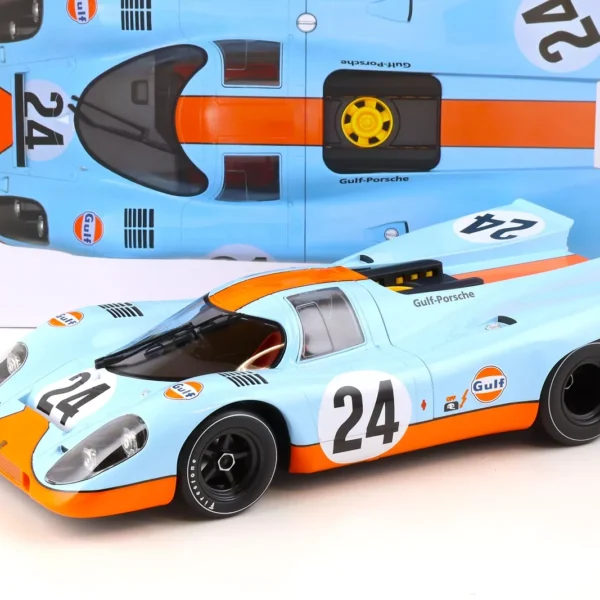 Porsche 917K #24 "Gulf Racing" 1000KM Spa 1970 Siffert/ Redman 1:12 Norev