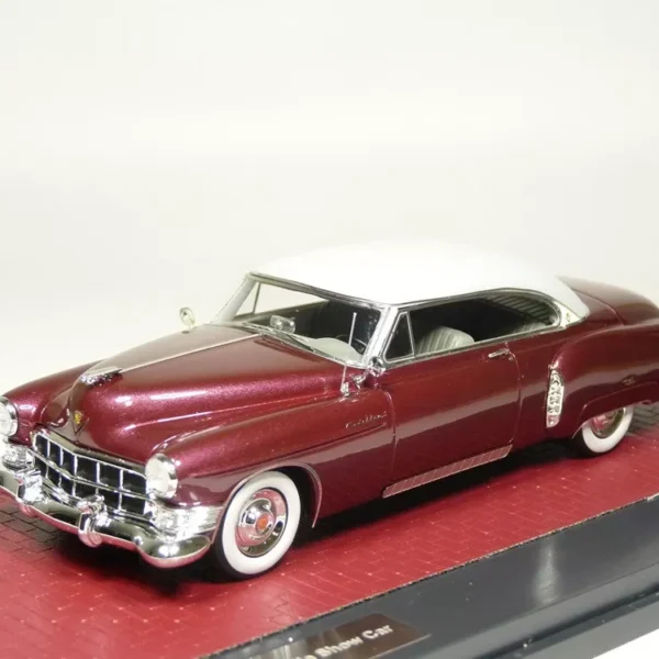 Cadillac Coupe de Ville 1949 "Show Car" Red Metallic / Grijs 1-43 Matrix Scale Models (Resin)