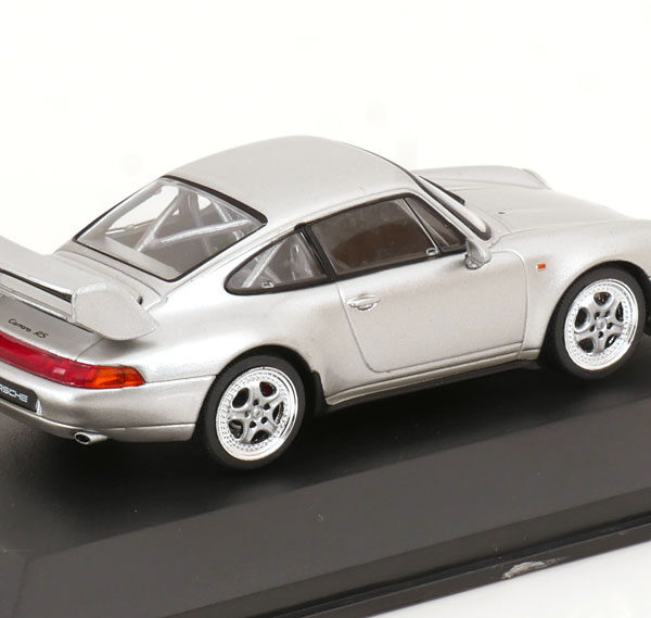 Porsche 911 (993) Carrera RS Clubsport 1993 Zilver 1-43 Solido