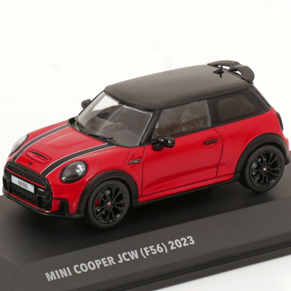 Mini Cooper (F56) "John Cooper Works" 2023 Rood / Zwart 1-43 Solido