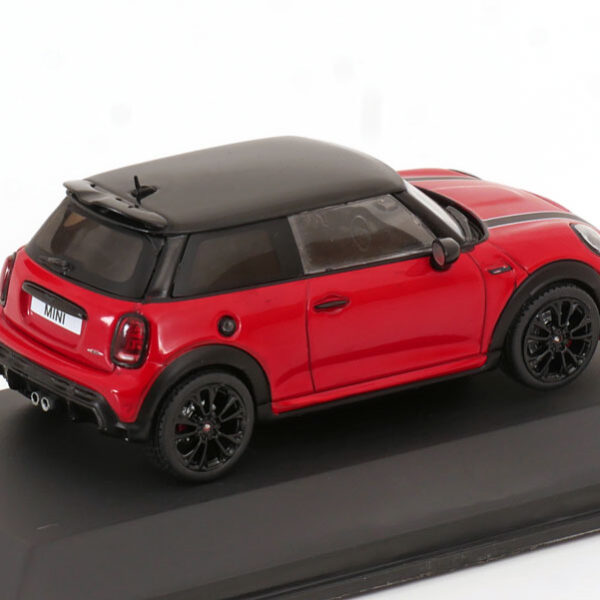 Mini Cooper (F56) "John Cooper Works" 2023 Rood / Zwart 1-43 Solido