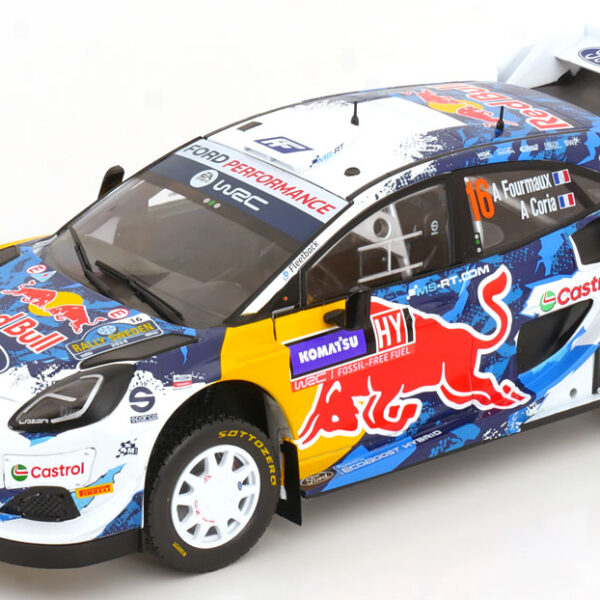 Ford Puma Rally 1 No.16, Rally Sweden 2024 "Red Bull" Fourmaux/Coria 1-18 Solido