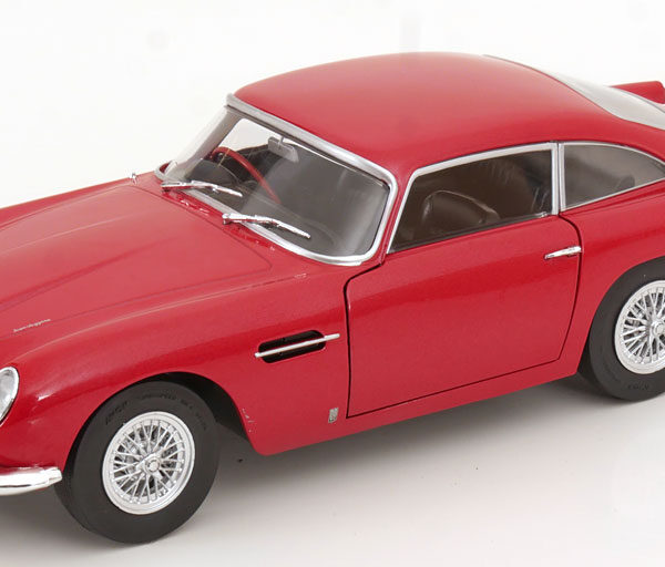 Aston Martin DB5 1964 Rood Metallic 1-18 Solido