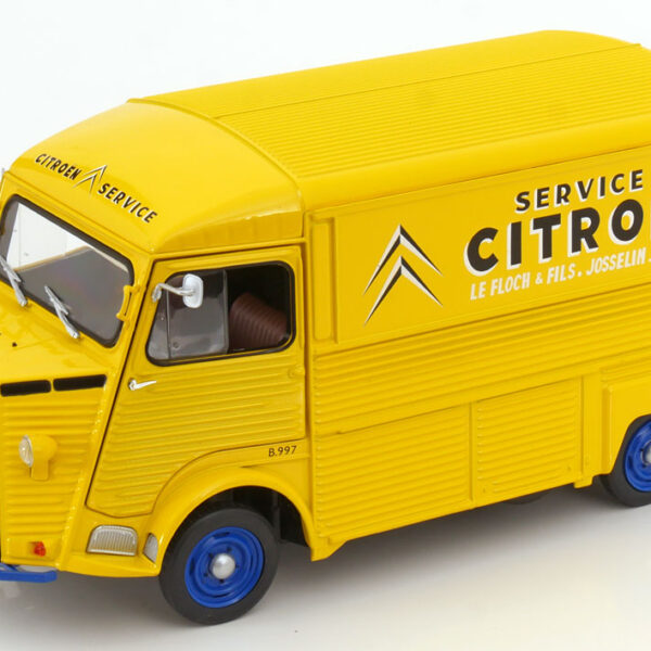 Citroen Type HY 1969 "Citroen Service" Geel 1-18 Solido