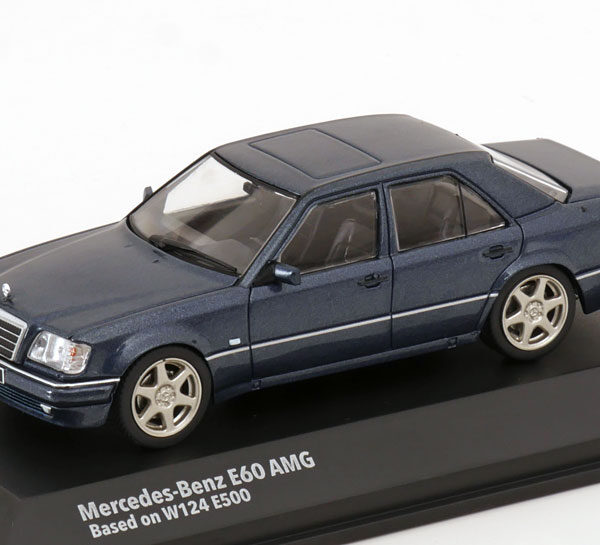 Mercedes-Benz W125 500 E (E60) AMG 1994 Nautical Blue 1-43 Solido