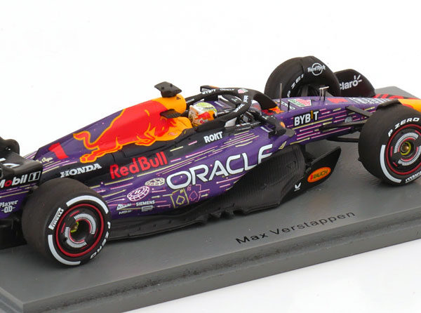 Oracle Red Bull Racing RB19 Winner Las Vegas GP 2023 World Champion Max Verstappen 1-43 Spark