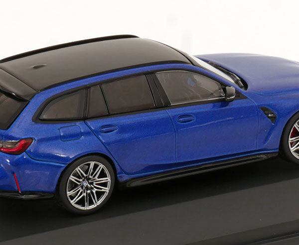 BMW M3 (G81) Touring 2023 Blauw Metallic 1-43 Solido