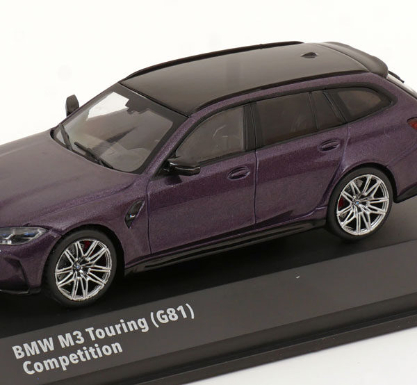 BMW M3 (G81) Touring 2023 Paars Metallic 1-43 Solido