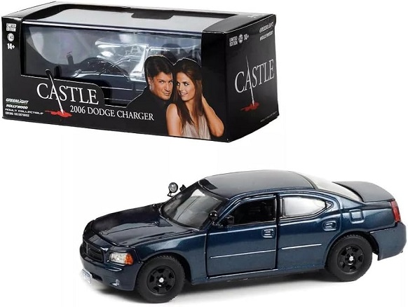 Dodge Charger 2006 "Detective Kate Beckett's Castle" 1-43 Greenlight Collectibles