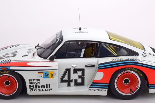 Porsche 935/78 Moby Dick No.43, 24Hrs Le Mans 1978 "Martini" Stommelen/Schurti 1-12 CMR-Models