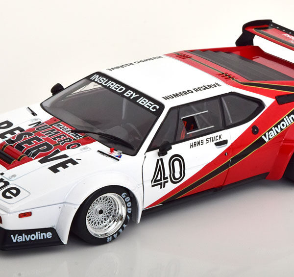 BMW M1 Procar 1980 #40 Winner Monaco ProCar Serie 1980 Hans Stuck 1-18 Werk83